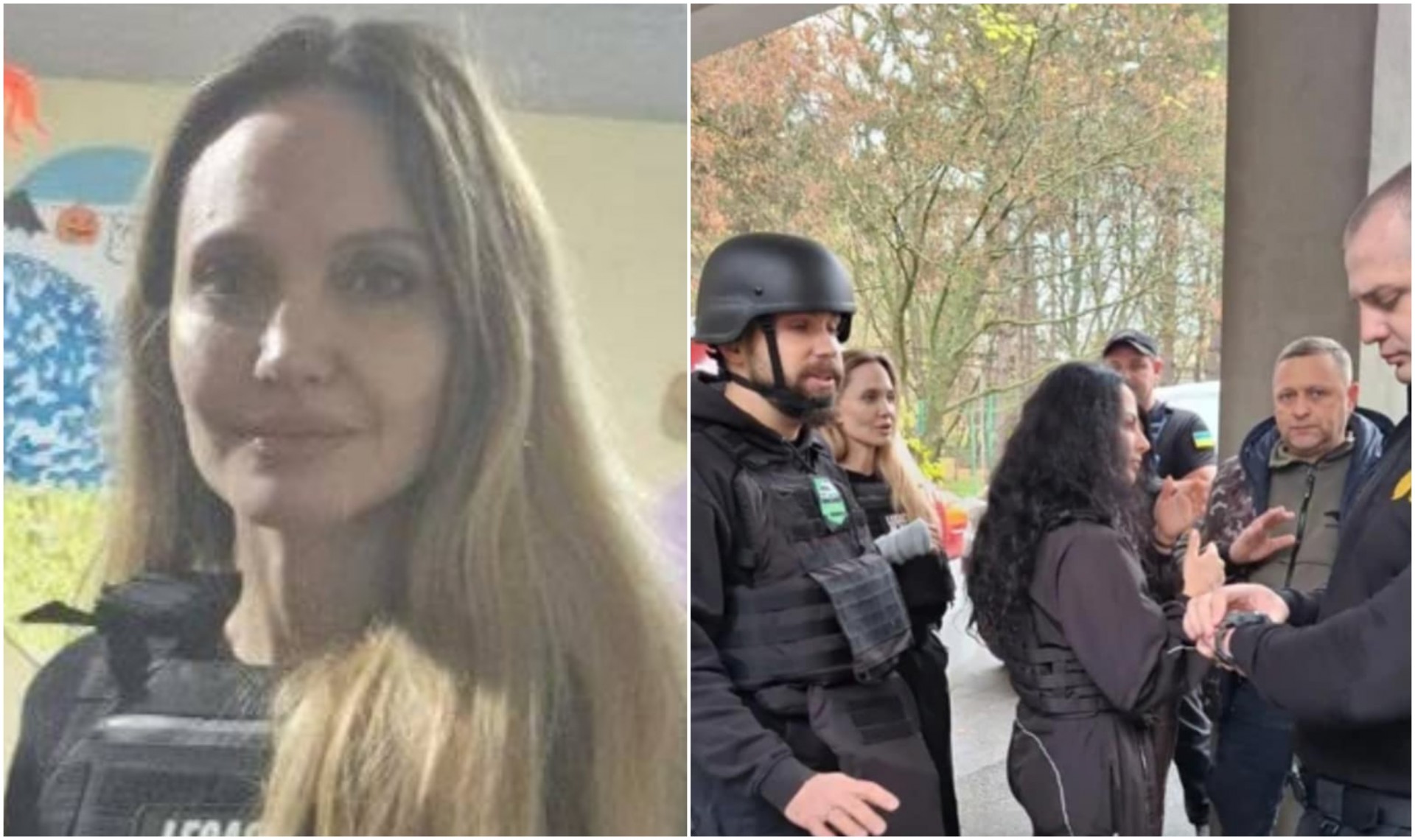 Анџелина Џоли пристигна во Украина ненајавено: Влегла во земјата пеш – нејзиниот возач бил регрутиран?!