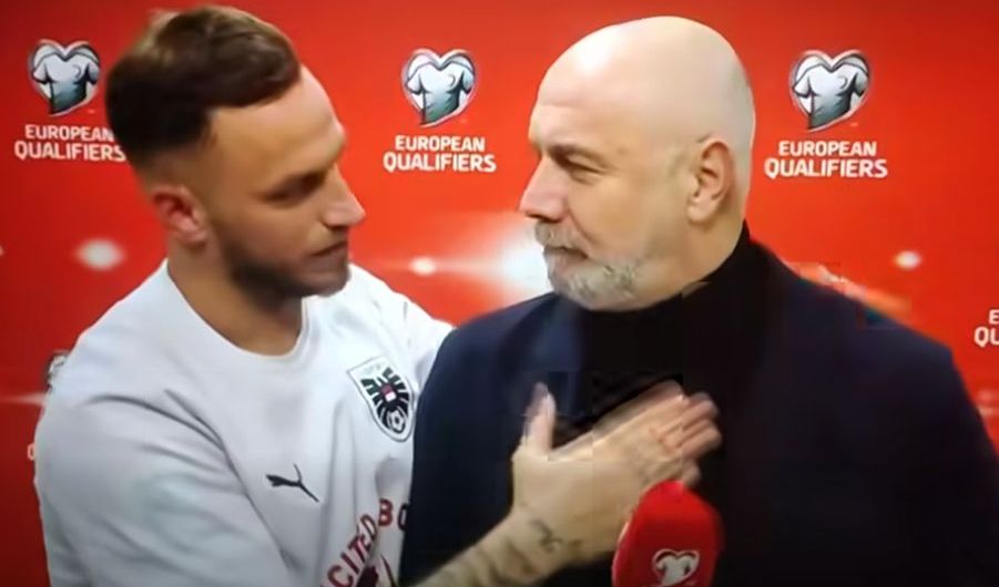 Арнаутовиќ му влезе на Барбарез среде интервју и покажа класа! (ВИДЕО)