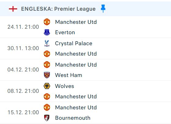 На Јунајтед му следува релативно лесен распоред во Премиер лигата – ќе падне ли шишање?