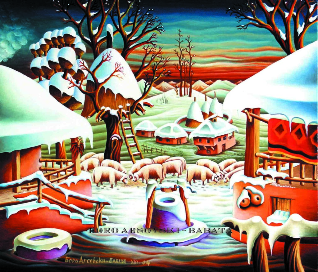 Ретроспективна изложба на Боро Арсовски – Бабата во Прилеп