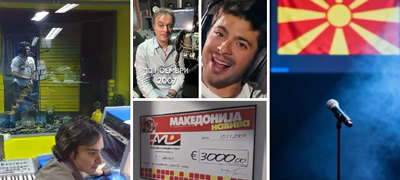 Александар Митевски за спортската химна од Тоше: „Дојде од пат уморен, ја отпеа од прва и му се направи ќеф“