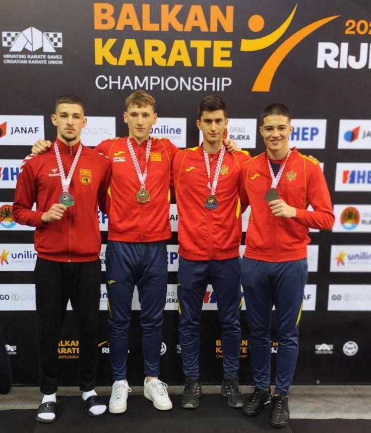 Данило Божовиќ е балкански шампион, Рушити и Маргаритов се вицешампиони, бронзи за Зендели и Пецевска