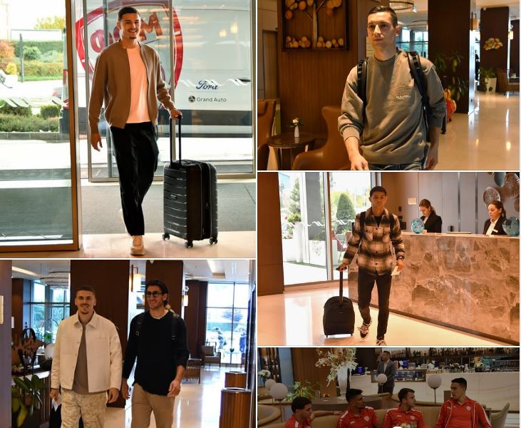 Почна собирот на фудбалската репрезентација на Македонија за последните два меча за оваа година (ФОТО)