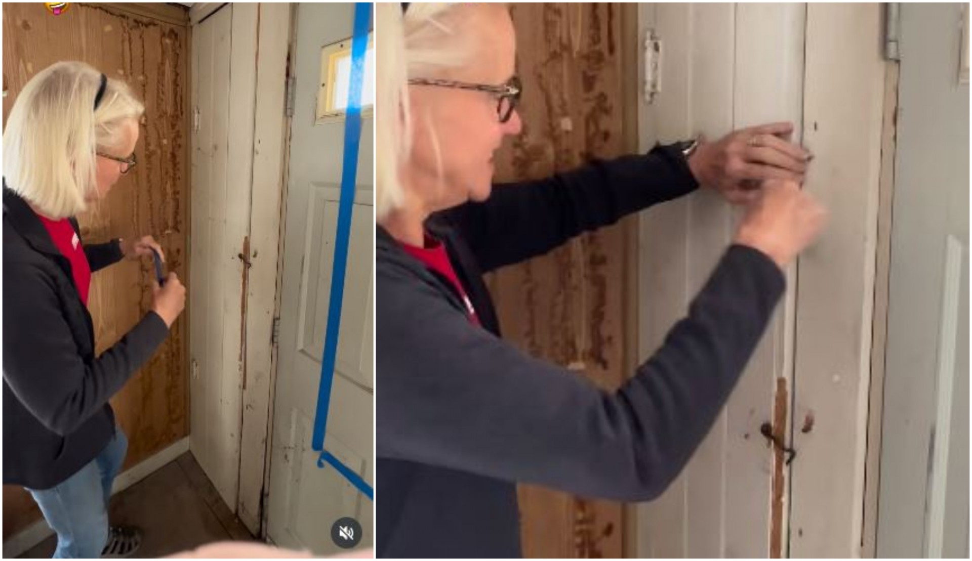 Пронашла скриена врата во стара куќа: Открила тајна стара 80 години