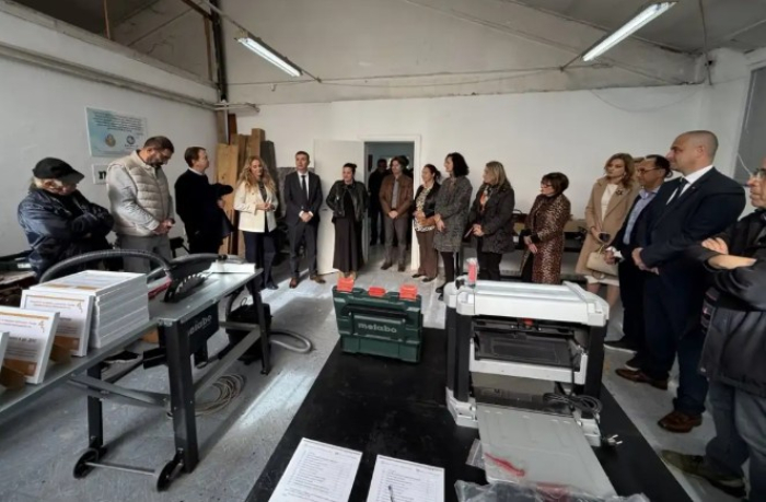 Нова лабораторија за работа во дрво отворена на Факултетот за ликовни уметности - Скопје