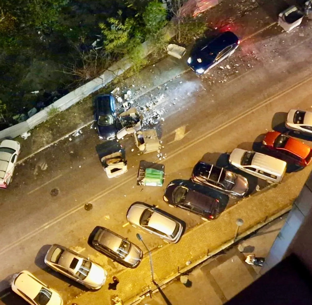 ТУРСКИ ДРЖАВЈАНИН СИНОЌА УДРИЛ ВО КОНТЕЈНЕРИ И ИЗБЕГАЛ ОД МЕСТОТО: МВР го фати и му поднесе пријава