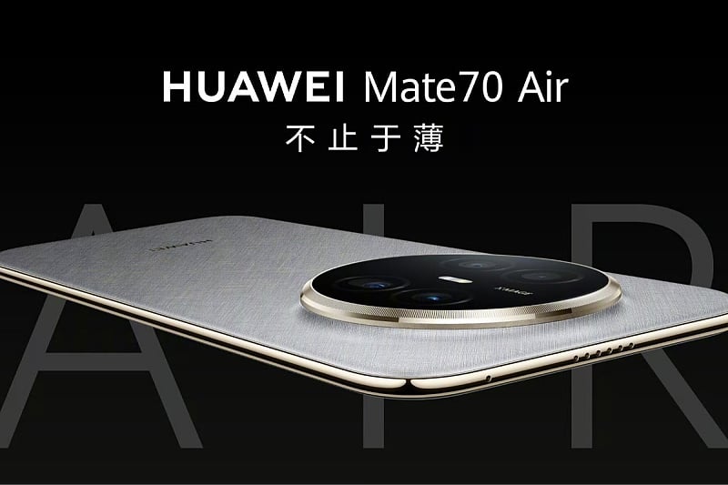 Huawei му се придружи на трендот, го претстави тенкиот Mate 70 Air