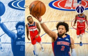 Историска ноќ на ѕвездата на Детроит – Канингем до трипл-дабл со шут 14 од 45