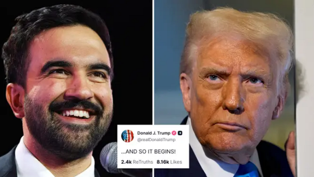 Зголеми ја јачината на звукот – му порача Мамдани на Трамп