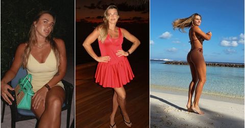 ФОТО: Најдобрата светска тенисерка „полни батерии“ на Малдивите