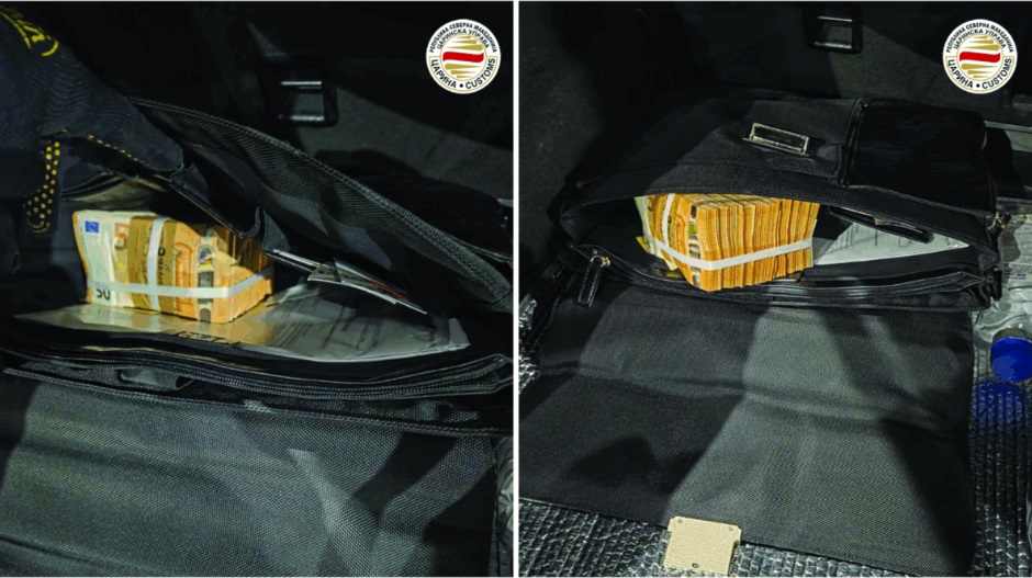 Се обидел нелегално да изнесе 94.000 евра – цариниците го спречија