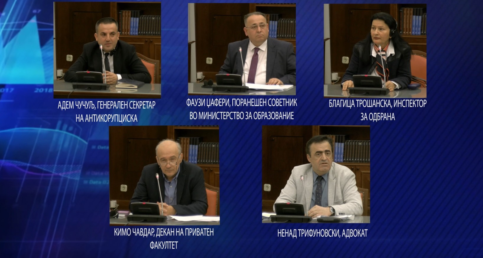 Втора рунда интервјуа за нов претседател на Антикорупциска