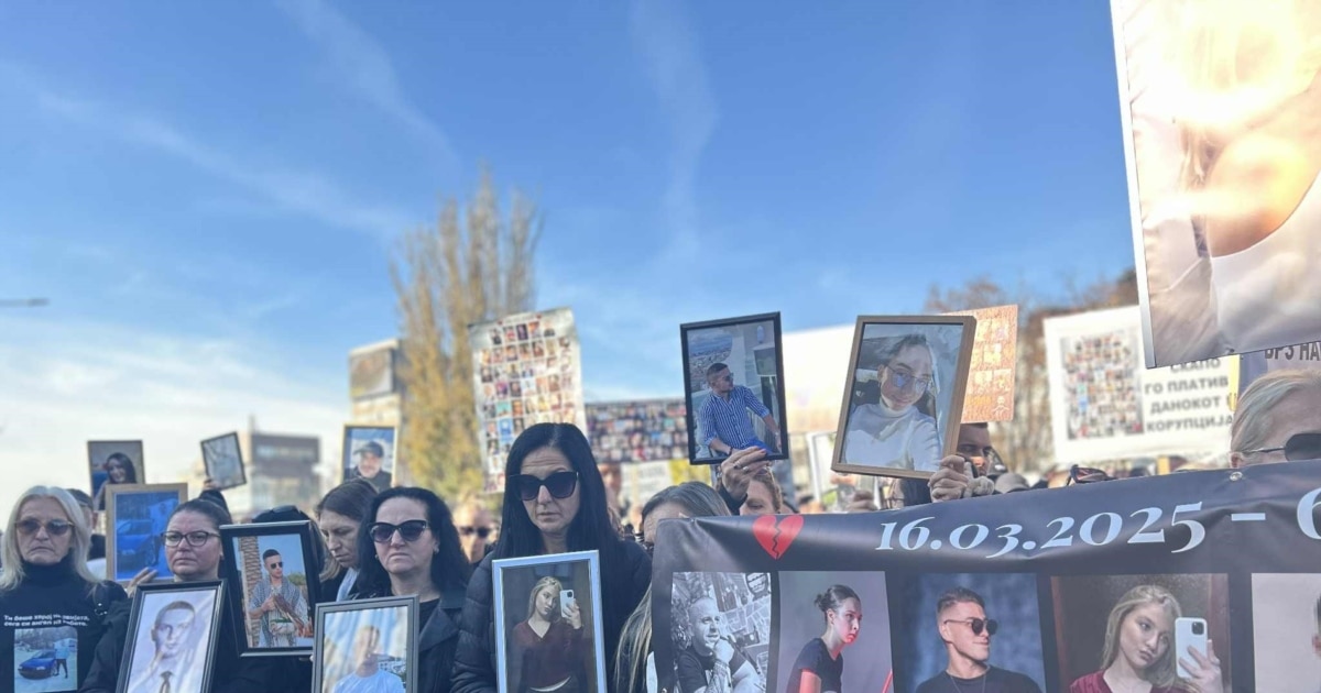 „За правда нема да молиме, за правда ќе се бориме“: Марш во спомен на загинатите во „Пулс“