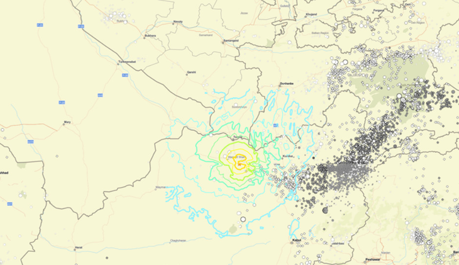 Силен земјотрес со јачина од 6,3 степени го погоди северниот дел на Авганистан