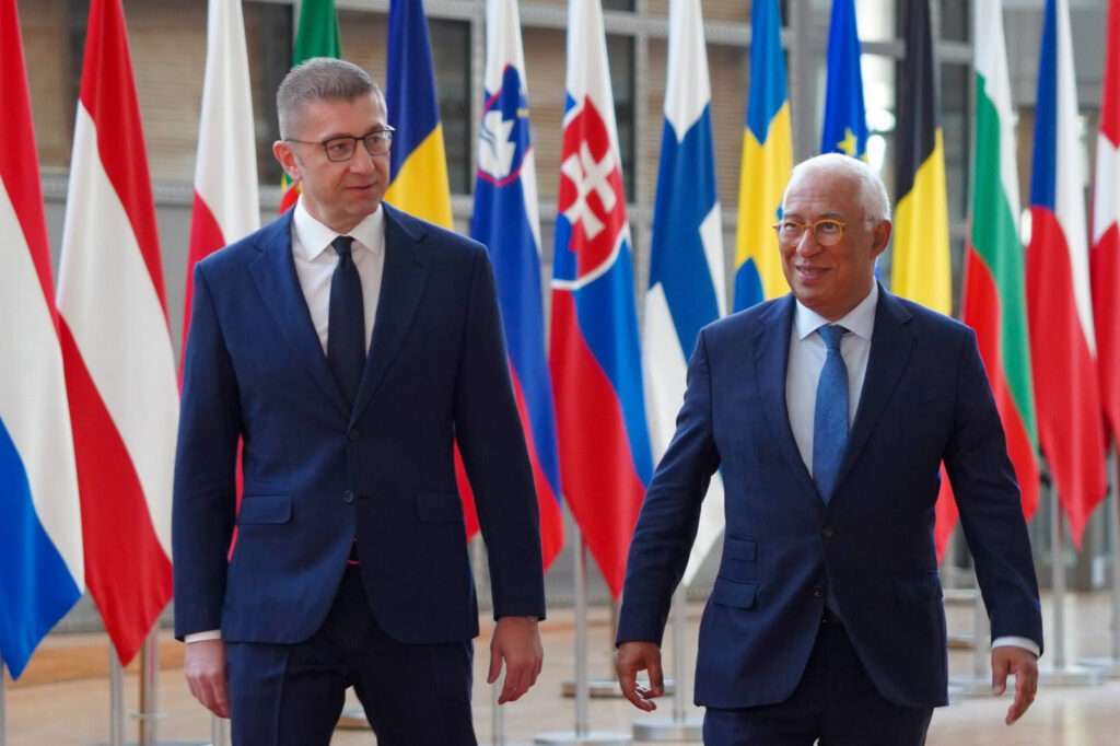 Мицкоски од Брисел: Ги повторивме нашите позиции за Македонија