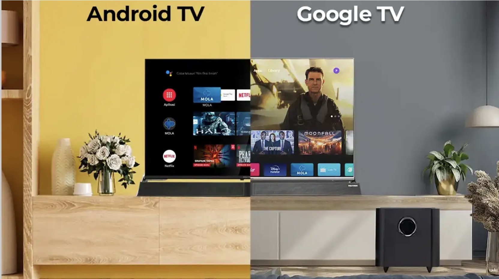 Која е разликата помеѓу Google TV и Android TV?