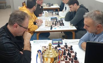 Одиграно петтото коло од V Општинско првенство во шах „7 Ноември 2025“