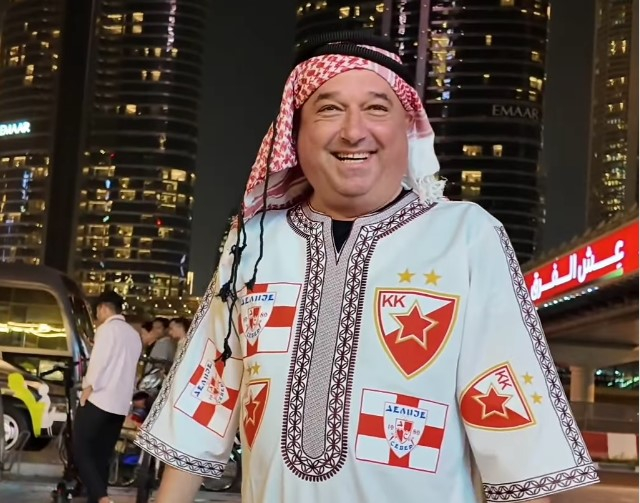 Гоце од Македонија ја бодреше Ѕвезда во Дубаи