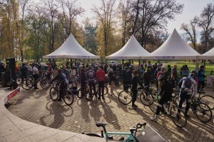 Речиси 400 велосипедисти возеа за машко здравје за време на настанот„Пуштам БРК, БРКам здравје“ на dm drogerie markt!