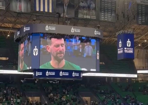 Ѓоковиќ се расплака во Атина