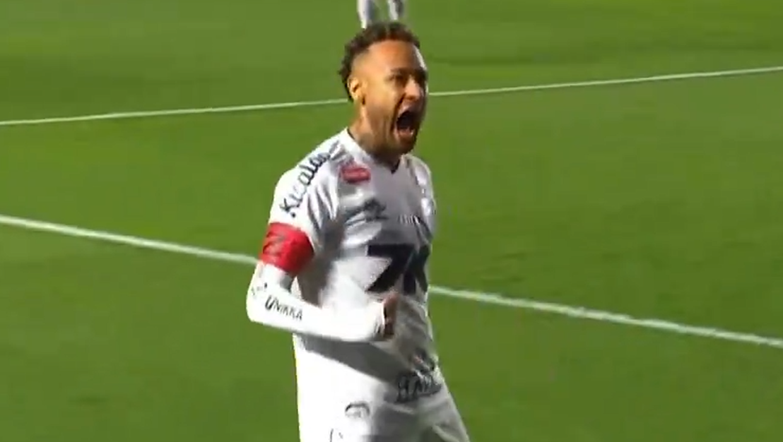 Нејмар конечно пак даде гол за Сантос! (ВИДЕО)