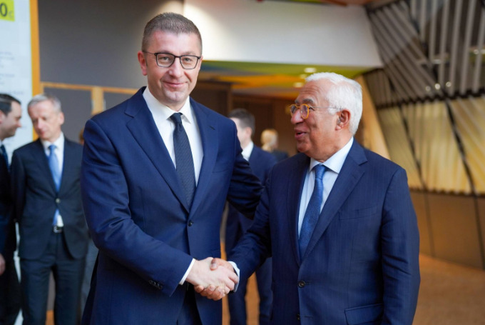 Мицкоски од Брисел: Ги повторивме нашите единствени позиции за Македонија