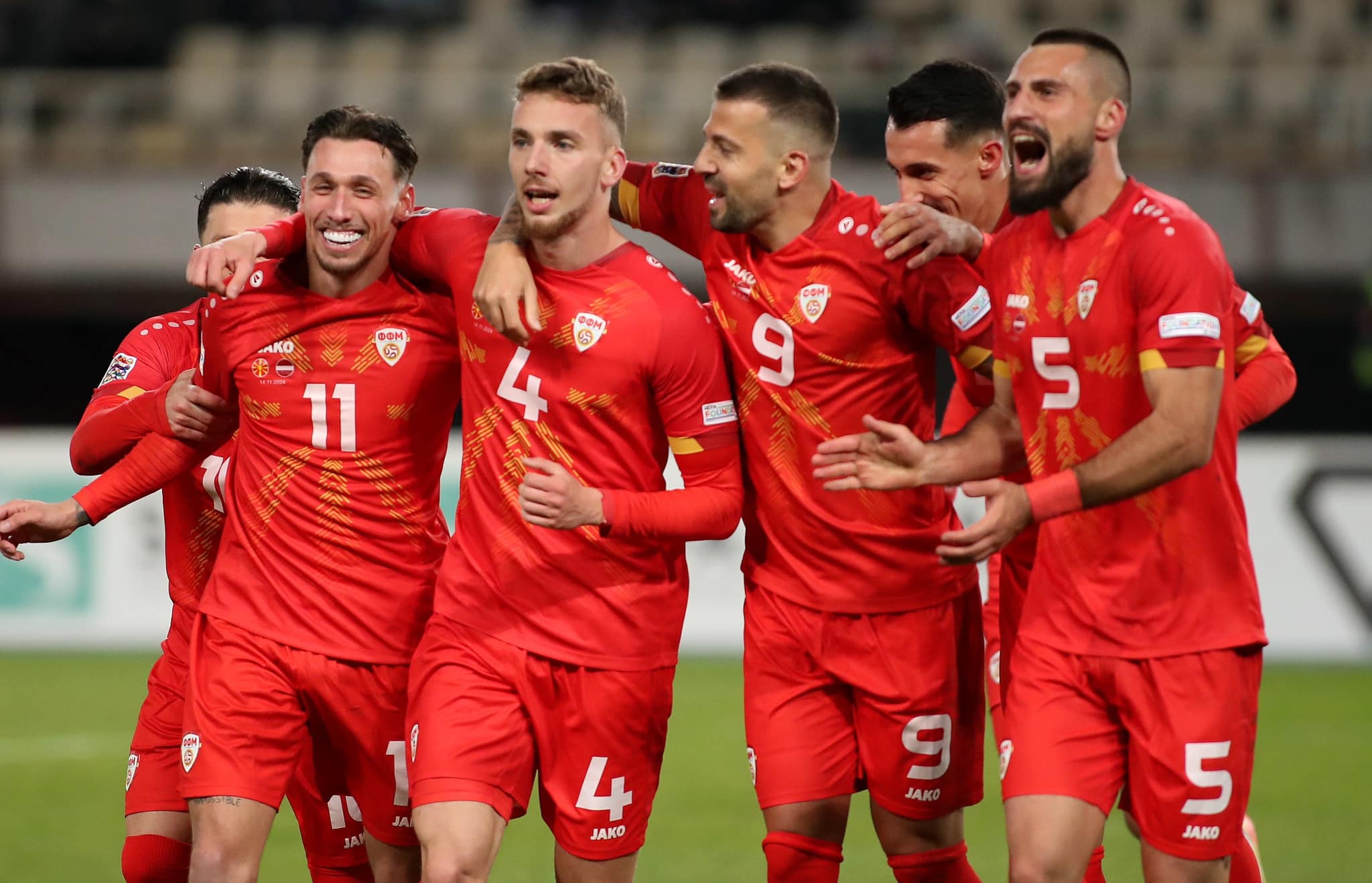 Македонија не сака да си ја расипе „петката“ против Летонија