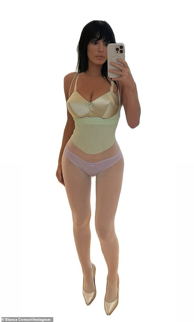 Бјанка Ценсори се враќа на Инстаграм по шест месеци и ја започнува војната против брендот SKIMS на Ким Кардашијан