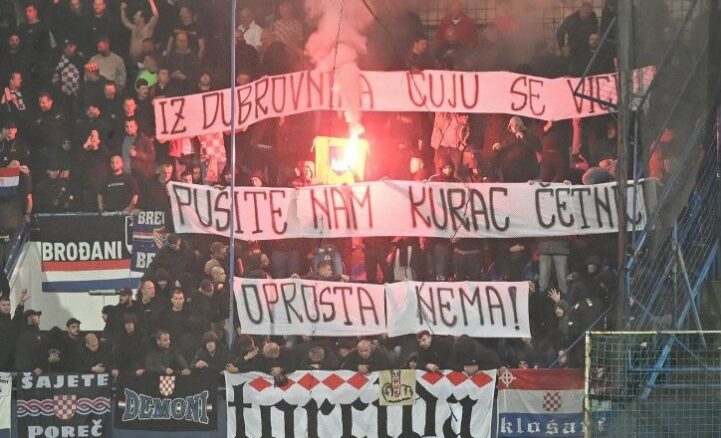 (Видео) Контроверзи и тензична атмосфера на трибините во Подгорица