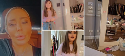 Расфрлана облека, ќеси, патики – Ана Николиќ живее во хаос, ја покажа и ќерката додека се забавуваат дома (видео)