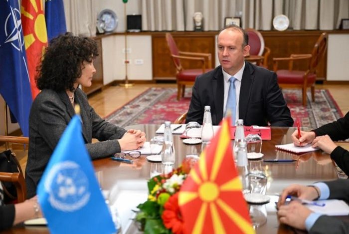 Средба на Гаши со постојаната координаторка на ОН, Рита Колумбија