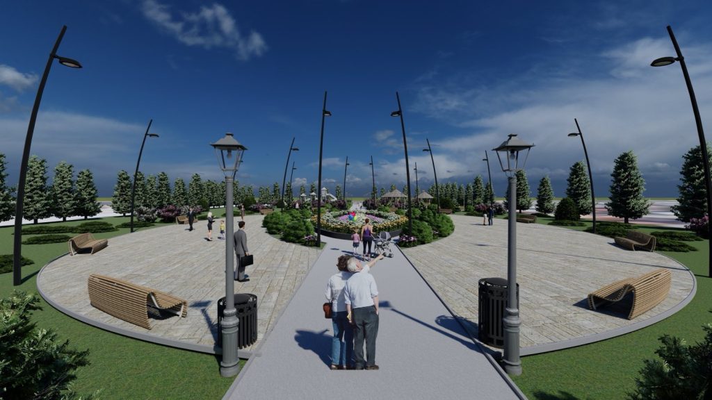 (Фото) Почна изградбата на мега паркот во Бутел