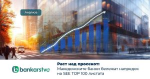 Раст над просекот: македонските банки бележат напредок на SEE TOP 100 листата