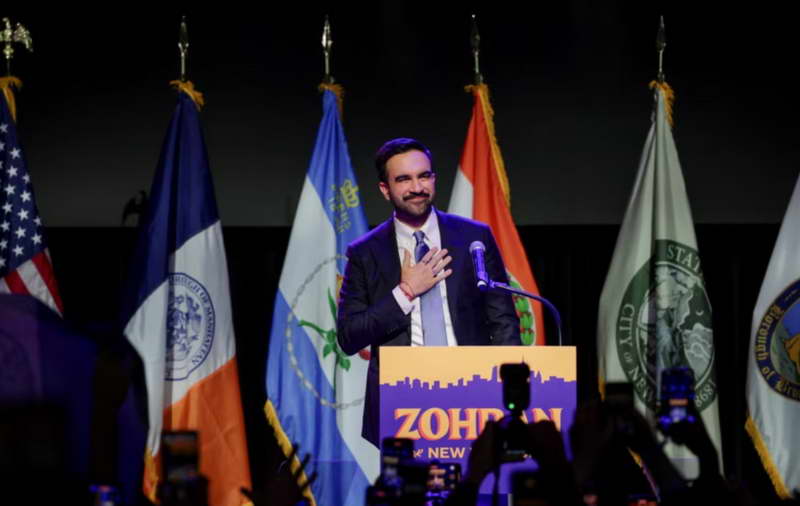 Демократскиот социјалист Зохран Мамдами е нов градоначалник на Њујорк