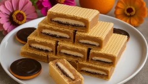 (Рецепт) ЈАФА ОБЛАНДИ– СЛАТКА КЛАСИКА КОЈА ГИ ОСВОЈУВА СИТЕ ГЕНЕРАЦИИ: Совршена комбинација од чоколадо, портокал и крцкави обланди!