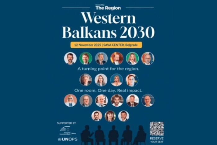 Во Белград конференција „Western Balkans 2030“, меѓу учесниците потпретседателот на Владата Стоилковиќ, министерката Божиновска и министерот Муртезани