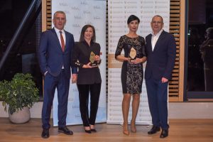 Надица Павличковска и Габриела Димитриевска најдобри банкарски службеници од Развојна Банка за 2025 година