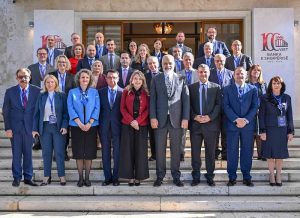 Гувернерот Славески на конференција во Тирана: Водиме претпазлива монетарна политика и подготвени сме да им одговориме на сите потенцијални ризици