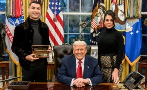 Роналдо објавил фотографии од Белата куќа, луѓето му пишуваат: „Ова е многу тажно“