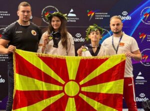Македонските таеквондисти со медали се вратија од Атина