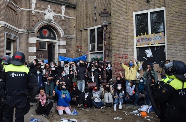 Пропалестински активисти упаднаа во зградата на Техничкиот универзитет во Минхен