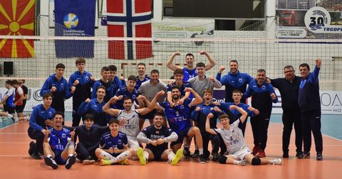 Историја: Штип УГД го „потопи“ норвешкиот Кол Ил и оди во следната фаза на ЦЕВ купот!