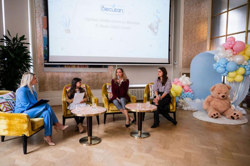 Претставена приспивната песна на Becutan „Нежни и слатки сништа со Becutan и Хана Хуљиќ Грашо“