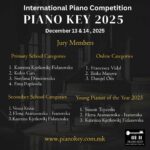 Второ издание на Меѓународниот натпревар „Пијано клавиш“ со врвни професори во жирито