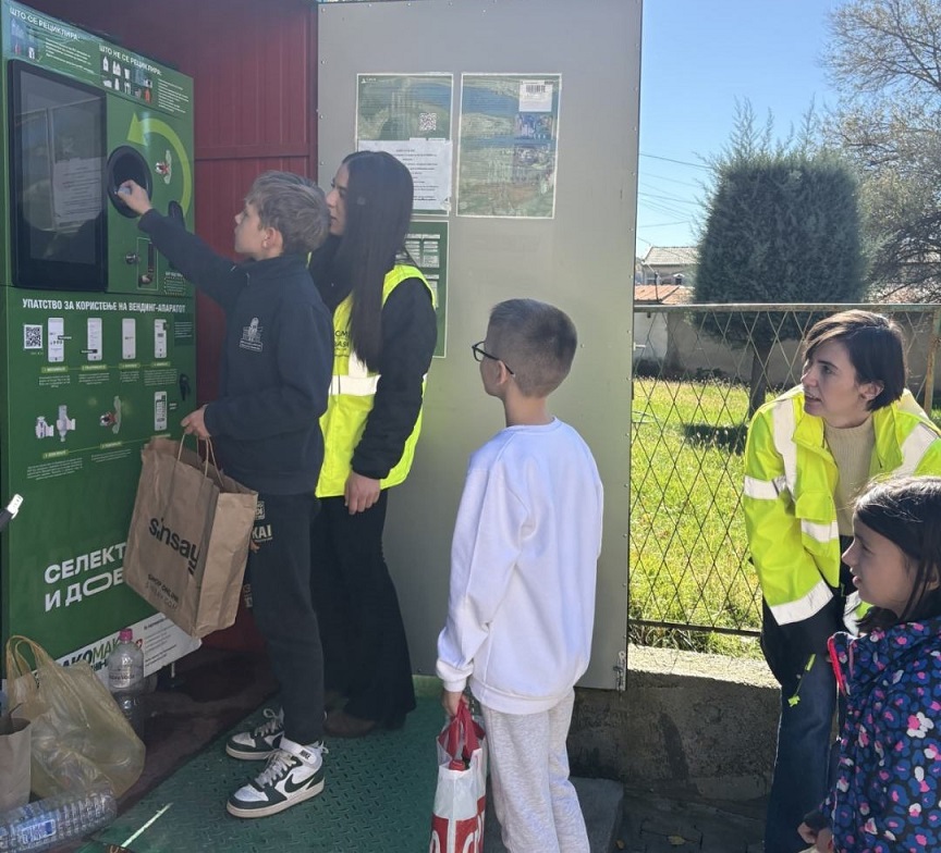 Кампањата „Супер добри дела“ на Рудник САСА ги инспирираше децата од Македонска Каменица да станат еко-херои