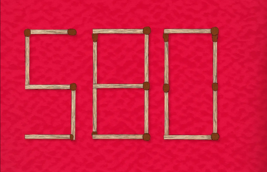 Само генијалци ја решаваат оваа загатка за 30 секунди: Поместете 2 кибритки и пронајдете го најголемиот број