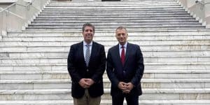 САД покажуваат интерес за Света Гора: Ригас во официјална посета на Атон