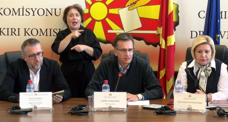 Кондарко: Денешното гласање се одвива без никакви потешкотии и проблеми