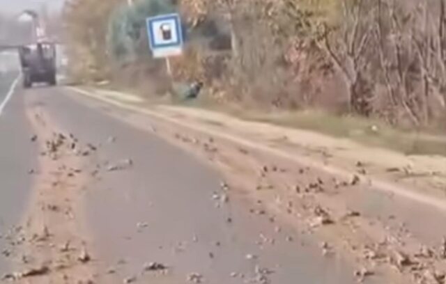 ️Пронајден возачот oд чиј камион паѓаа камења на патот Куманово – Крива Паланка