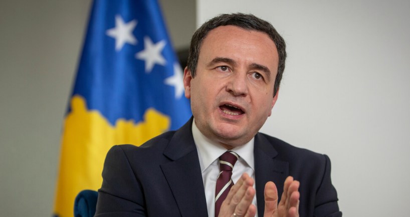 ВЛЕН му честита на премиерот на Косово, Албин Курти, за победата на локалните избори